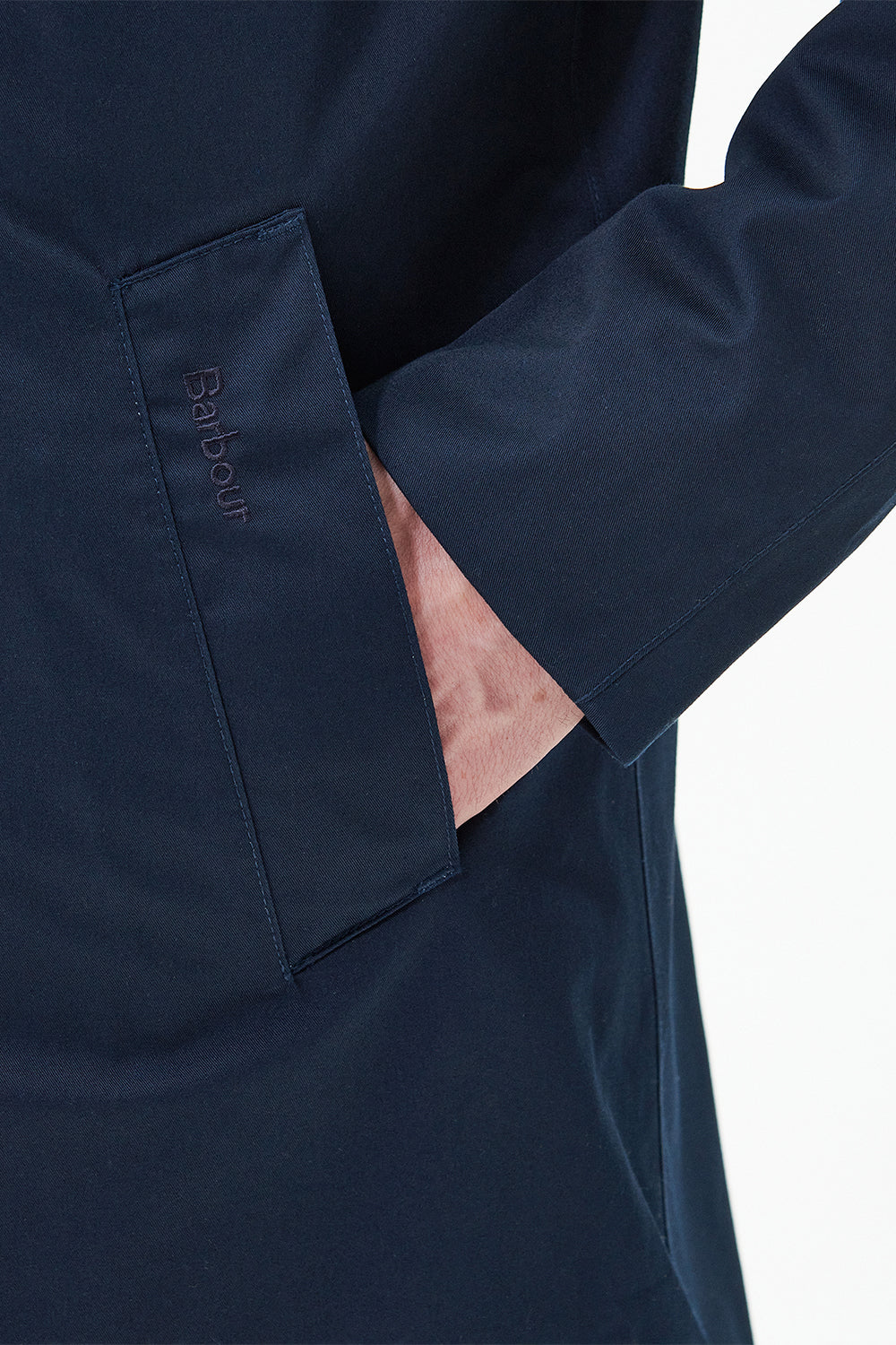 Barbour Lorden Waterproof Mac (Navy)