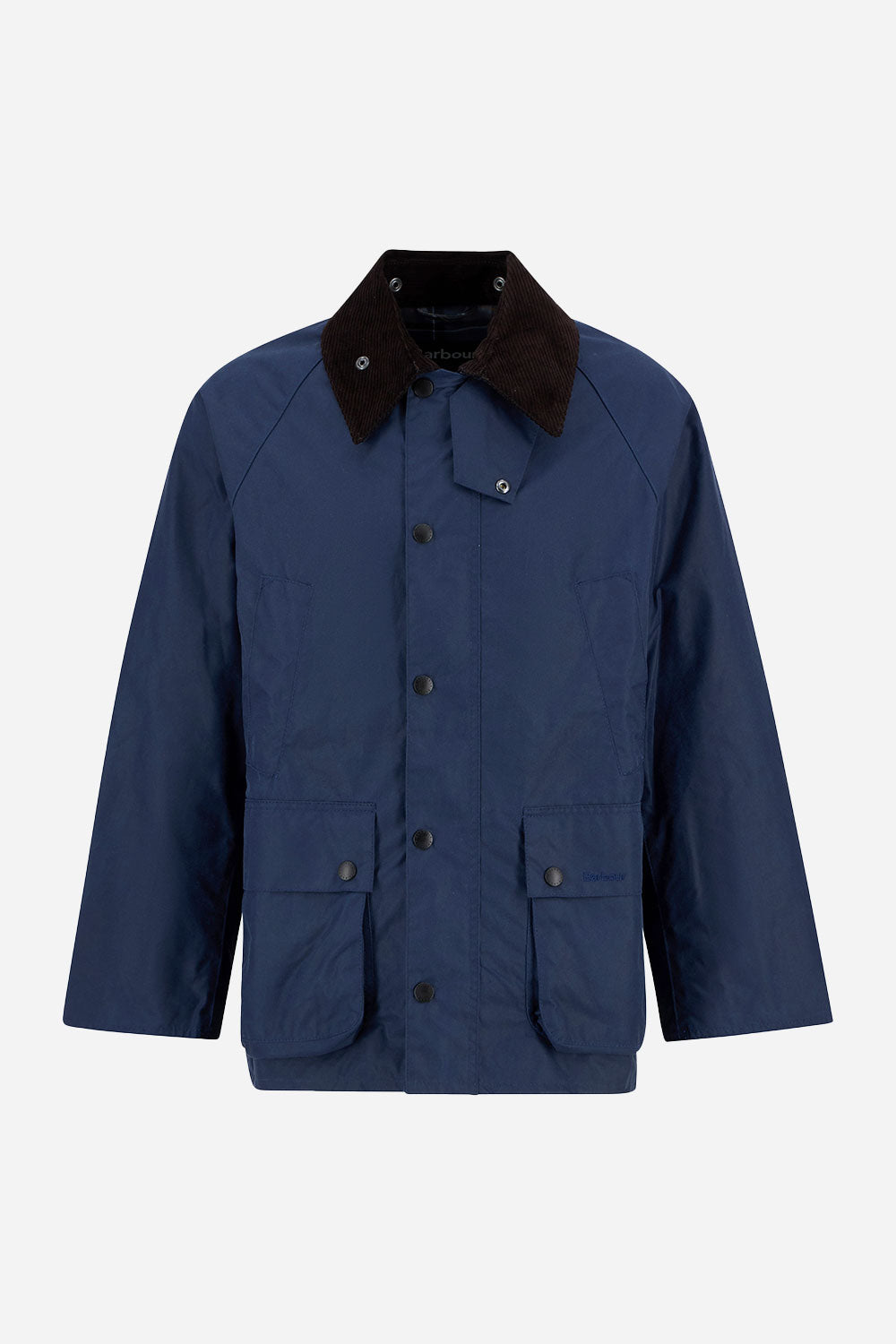 Barbour OS Bedale Wax Jacket (Washed Cobalt)