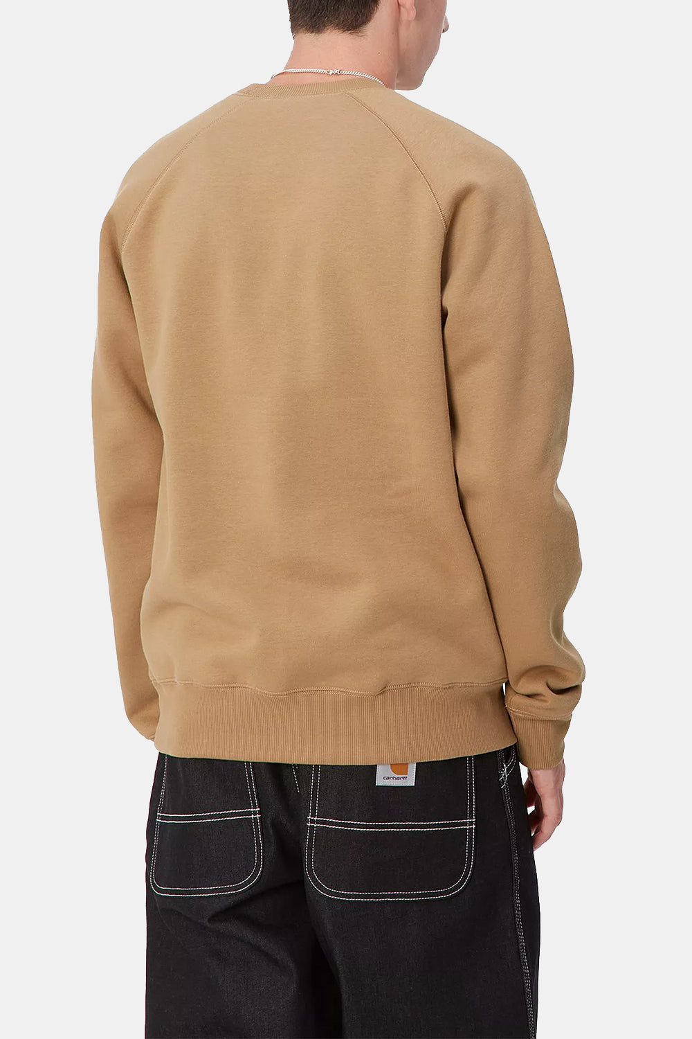 Sudadera Pesada Carhartt WIP Chase (Peanut/Gold)