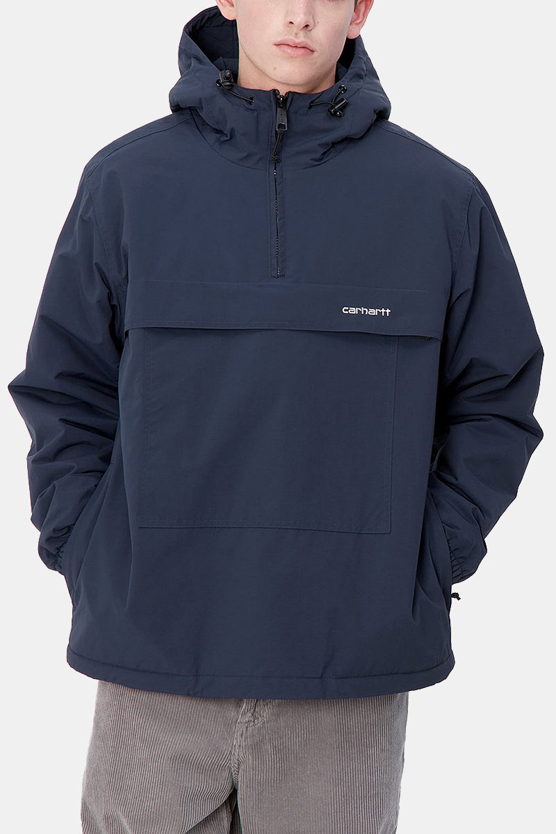 CARHARTT WIP Windbreaker Jacket (Air Force Blue/White)