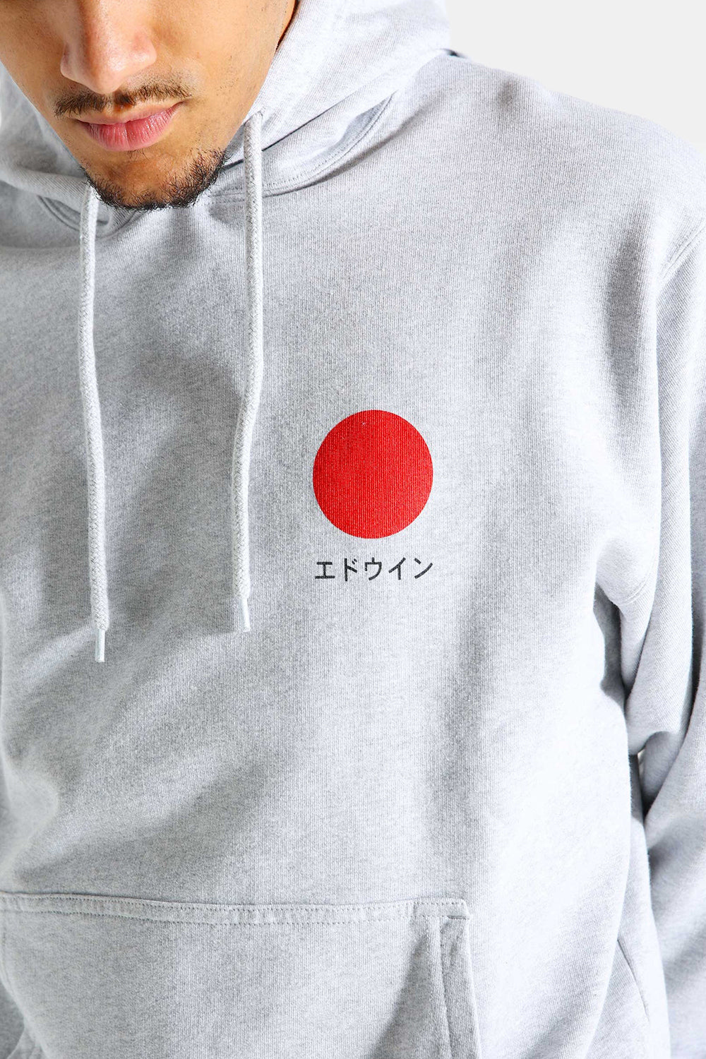 Sudadera con capucha japonesa de Edwin (marga gris)
