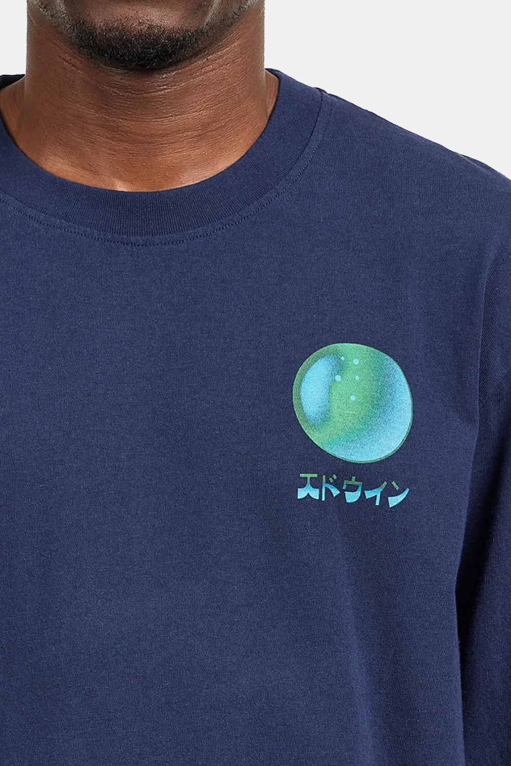 Edwin The Last of Us II Camiseta de manga larga (azul marítimo)