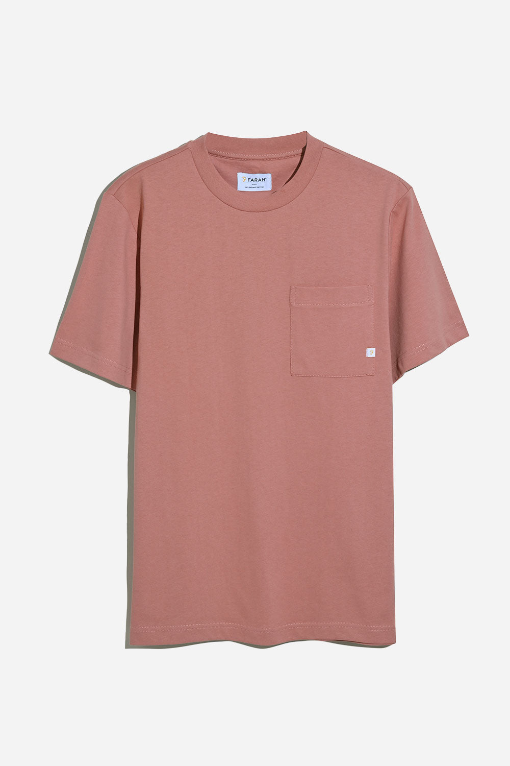 Farah Stacy Pocket Short Sleeve T-Shirt (Varsity Pink)