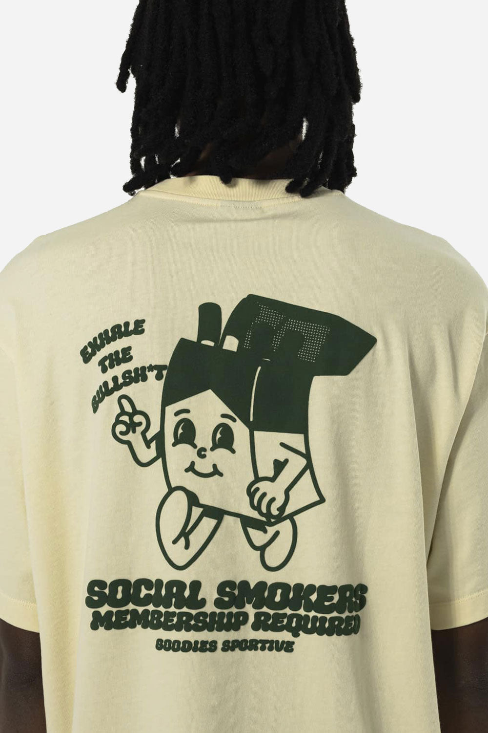 Goodies Sportive Social Smokers T-Shirt (Butter)