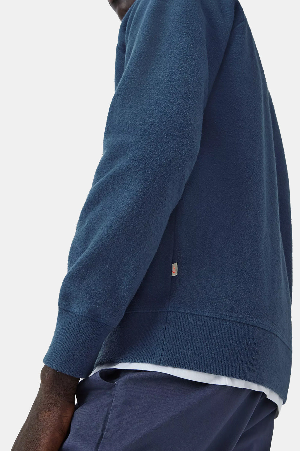 La sudadera de vellón de La Paz Cunha (Oceana Blue)
