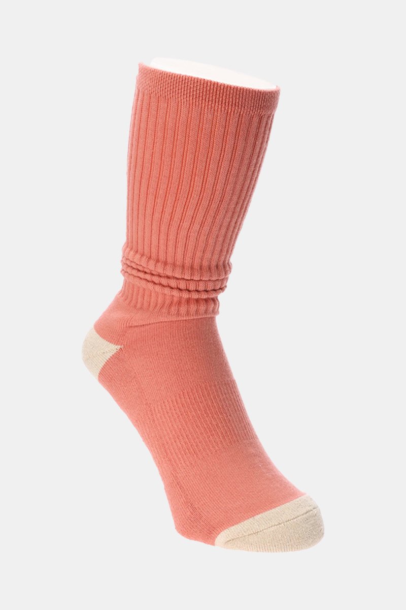 Anonymous Ism GOHEMP OC 2Panel Pile Crew Sock (Red) | Socks