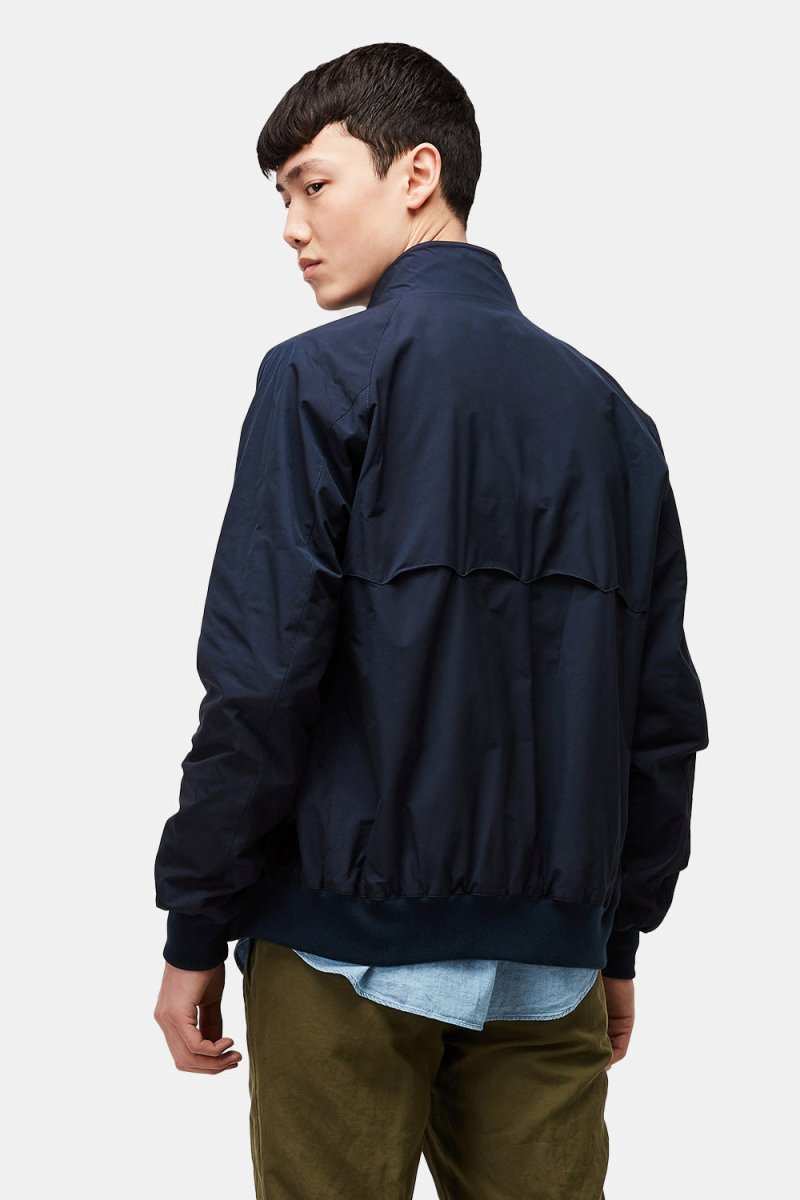 Baracuta G9 Classic Cotton-Blend Harrington Jacket (Classic Navy) | Jackets