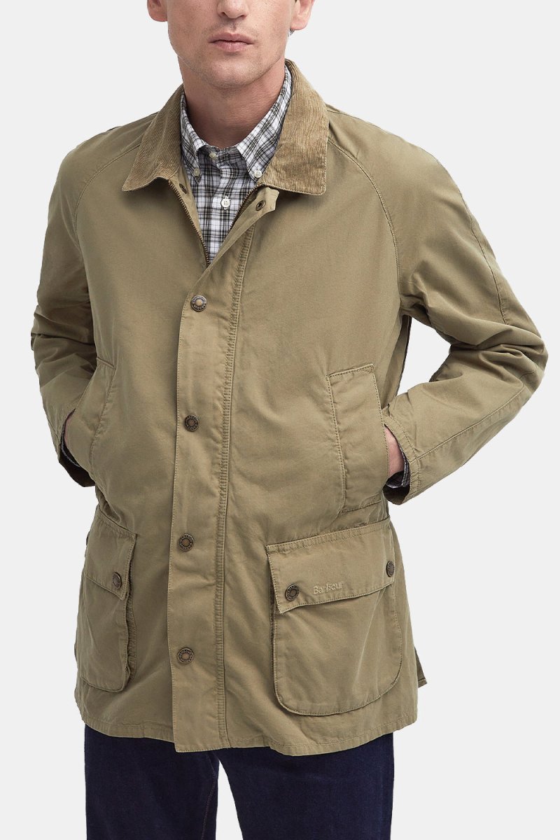 Barbour Ashby Chaqueta de verano casual (aceituna blanqueada)