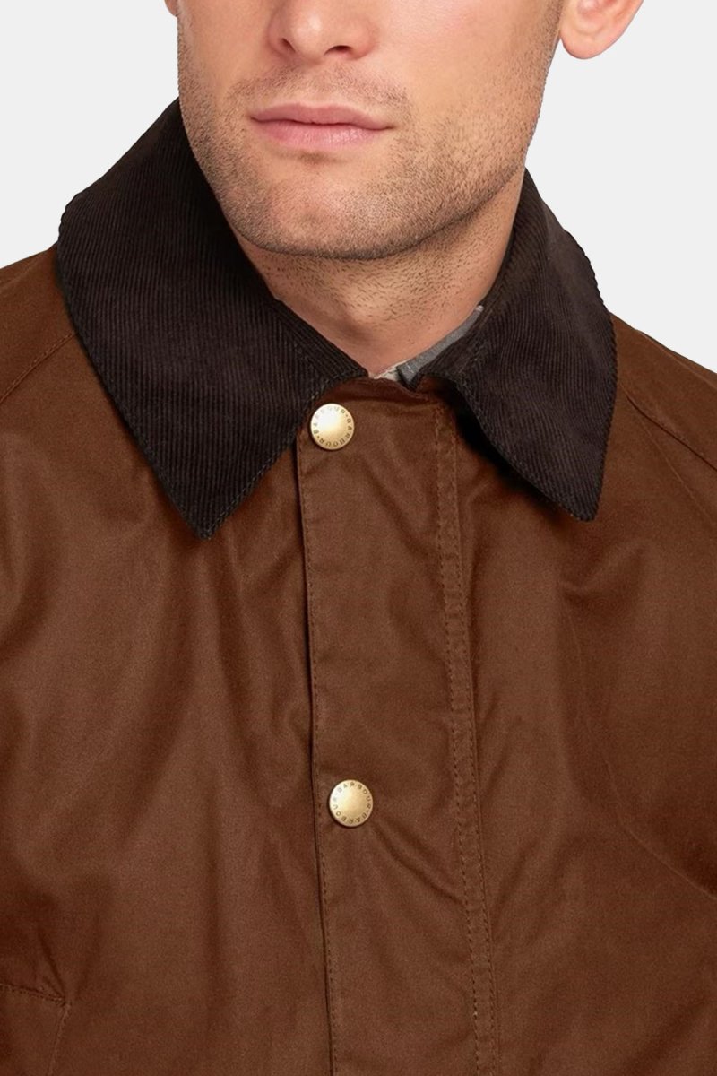 Barbour Ashby Waxed Jacket (Bark) | Jackets
