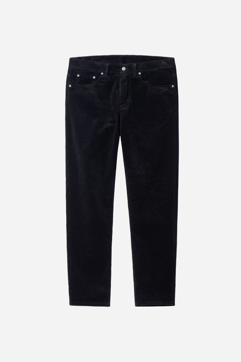 Carhartt WIP Coventry Corduroy Newel Pant (Dark Navy) | Trousers