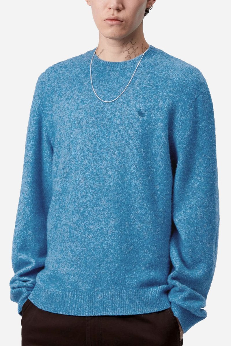 Carhartt WIP Curtis Sweater (Tangled Angelite) | Sweaters