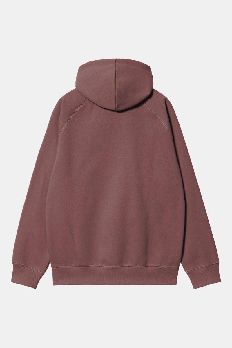 Carhartt WIP Hooded Chase Sweat (Dusky Pink/Gold) | Sweaters