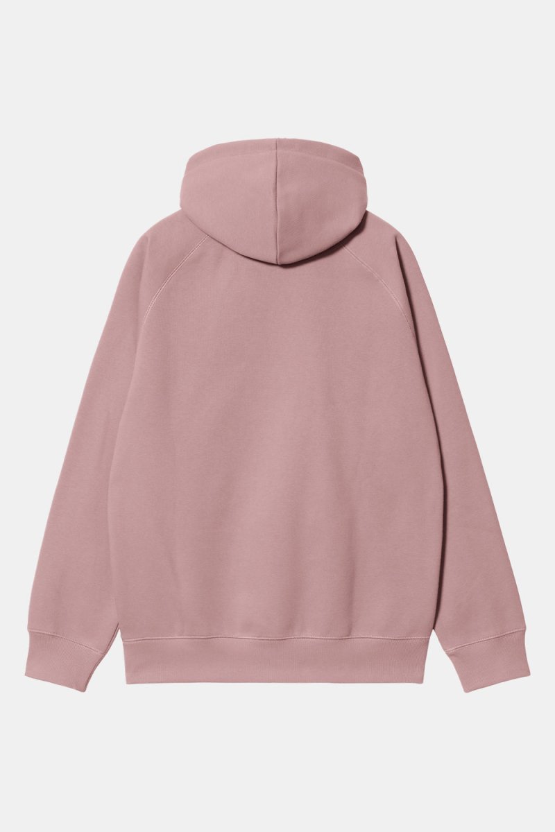 Carhartt WIP Hooded Chase Sweat (Glassy Pink/Gold) | Sweaters