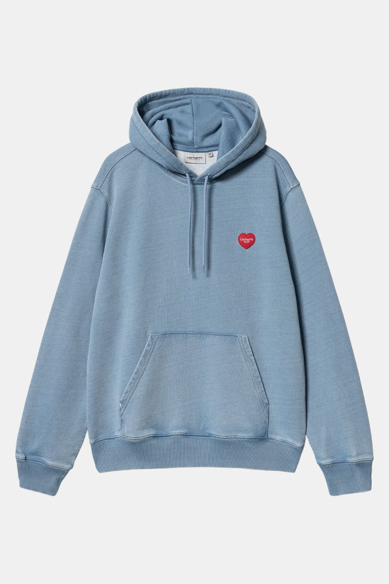 Carhartt WIP Hooded Ingo Sweat (Light Blue/Gold) | Sweaters