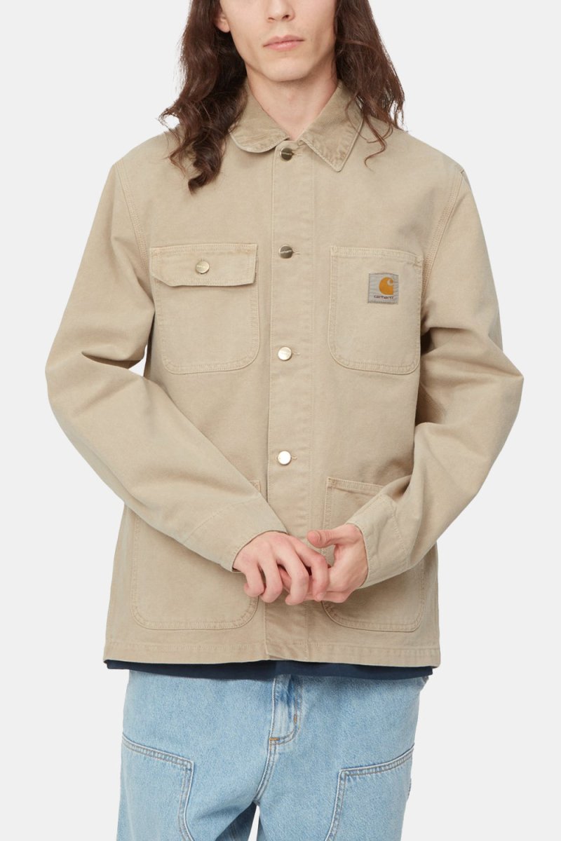 Carhartt WIP Michigan Organic Chore Coat (Dusty Hamilton Brown) | Jackets