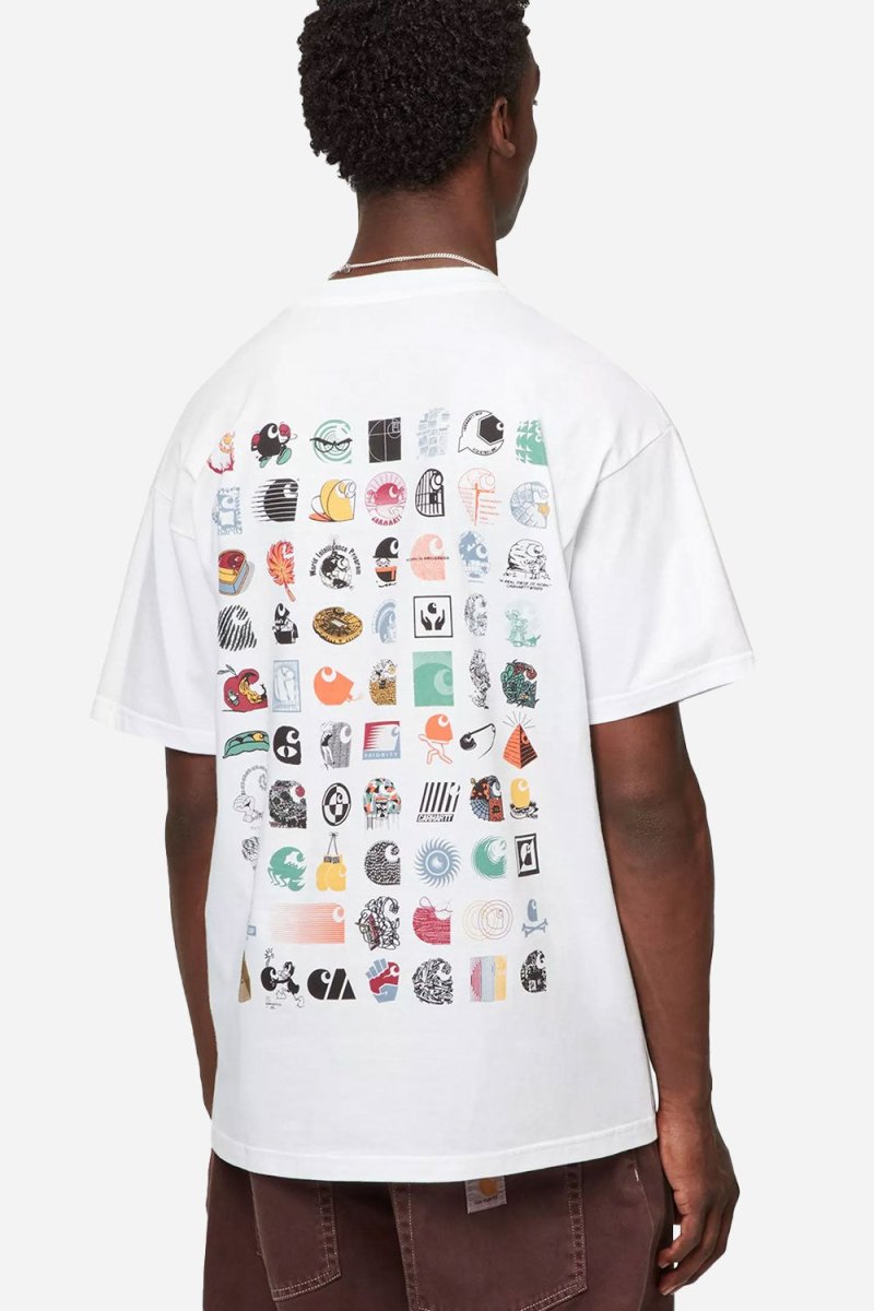 Carhartt WIP Short Sleeve C Logo Archive T-Shirt (White) | T-Shirts