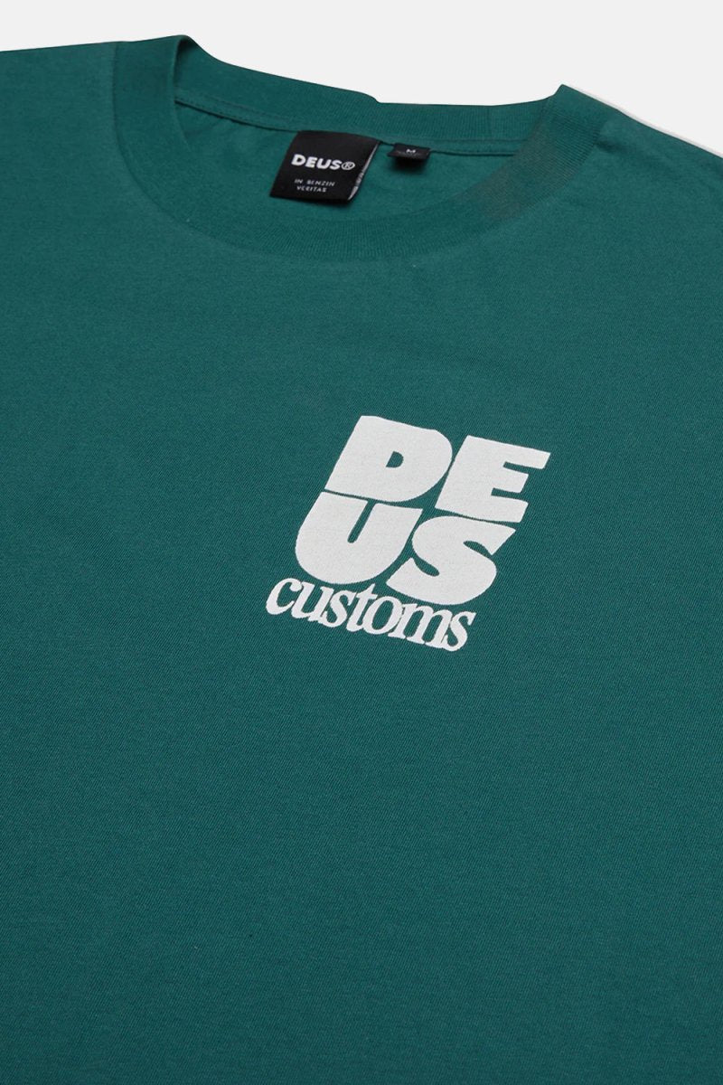 Deus Postal Organic Cotton T-Shirt (Work Green) | T-Shirts
