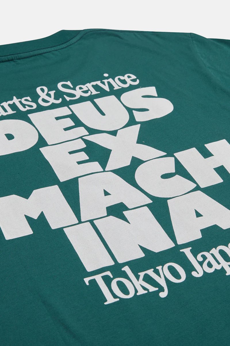 Deus Postal Organic Cotton T-Shirt (Work Green) | T-Shirts