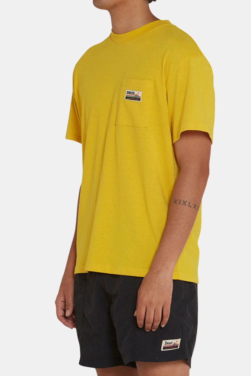 Deus Tango Pocket T-Shirt (Super Lemon) | T-Shirts