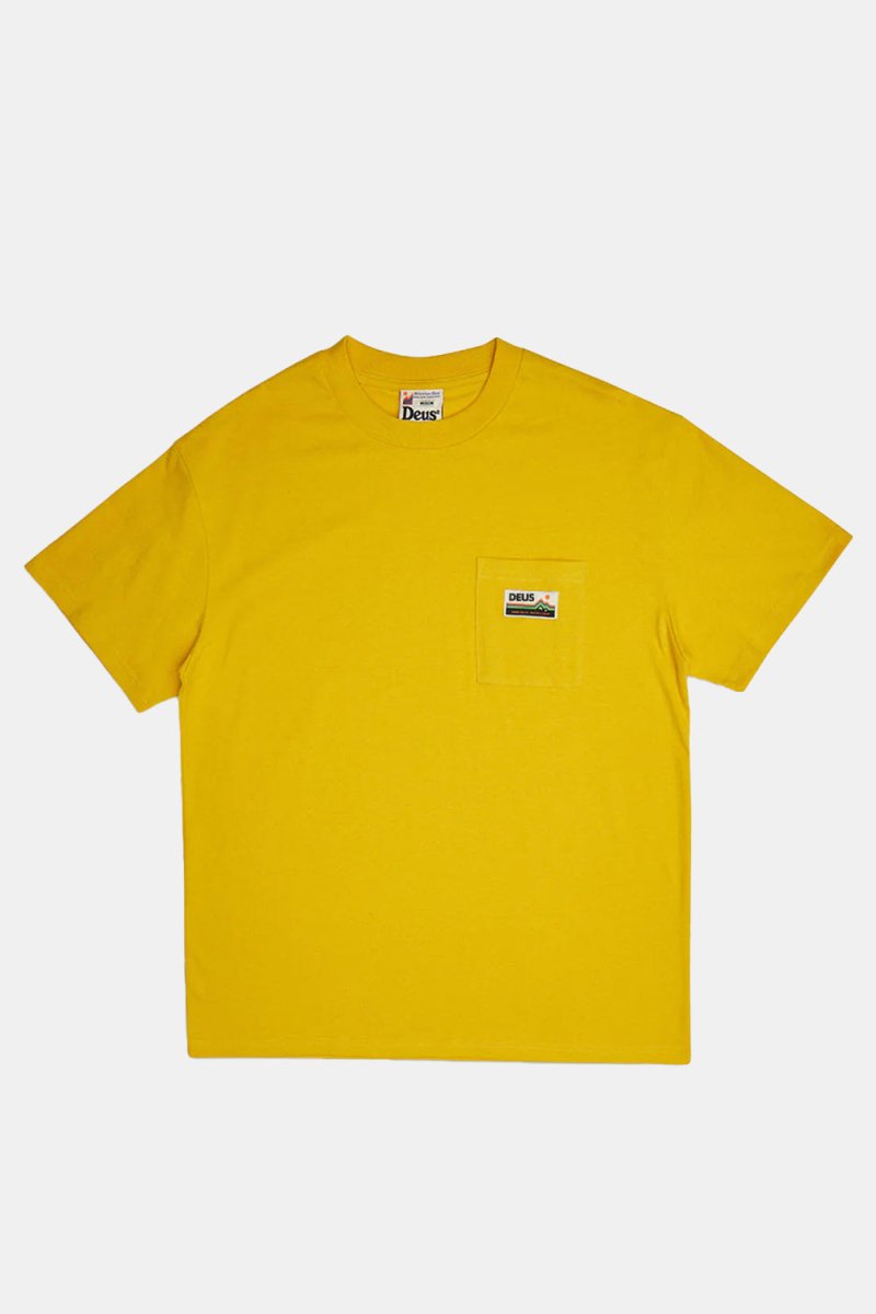 Deus Tango Pocket T-Shirt (Super Lemon) | T-Shirts