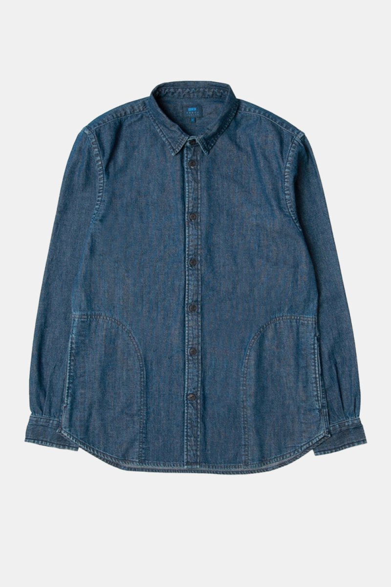 Edwin Cadet Shirt (Blue Mid Stone Wash) | Shirts