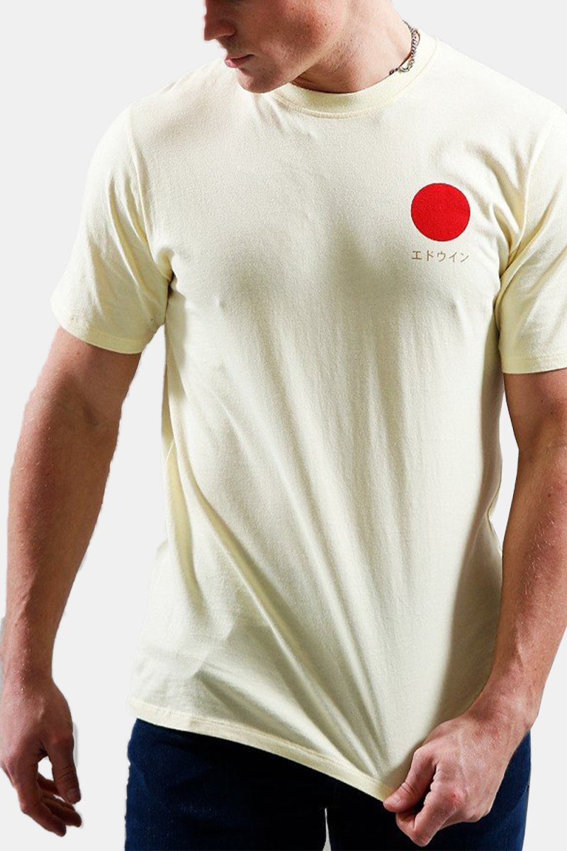 Edwin Japanese Sun T-Shirt (Tender Yellow) | T-Shirts