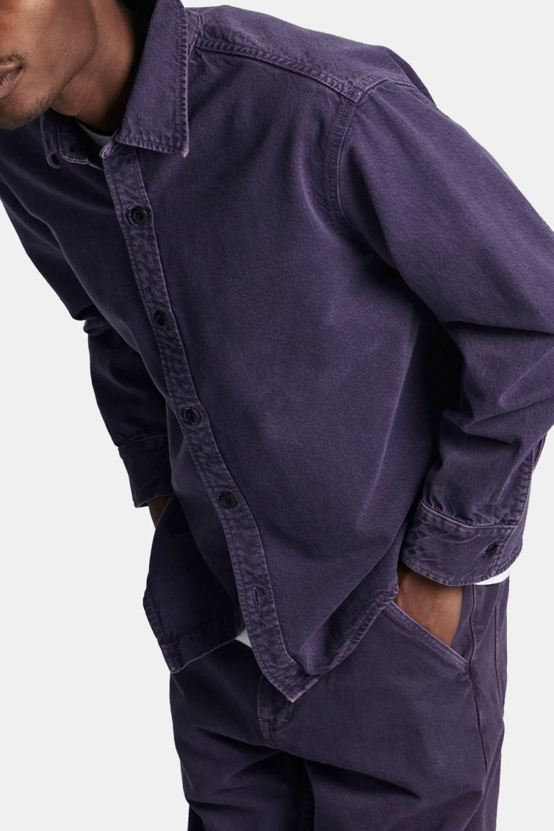 Edwin Sebastian PFD Spike Shirt (Denim Purple) | Shirts
