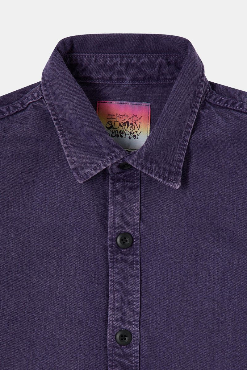 Edwin Sebastian PFD Spike Shirt (Denim Purple) | Shirts