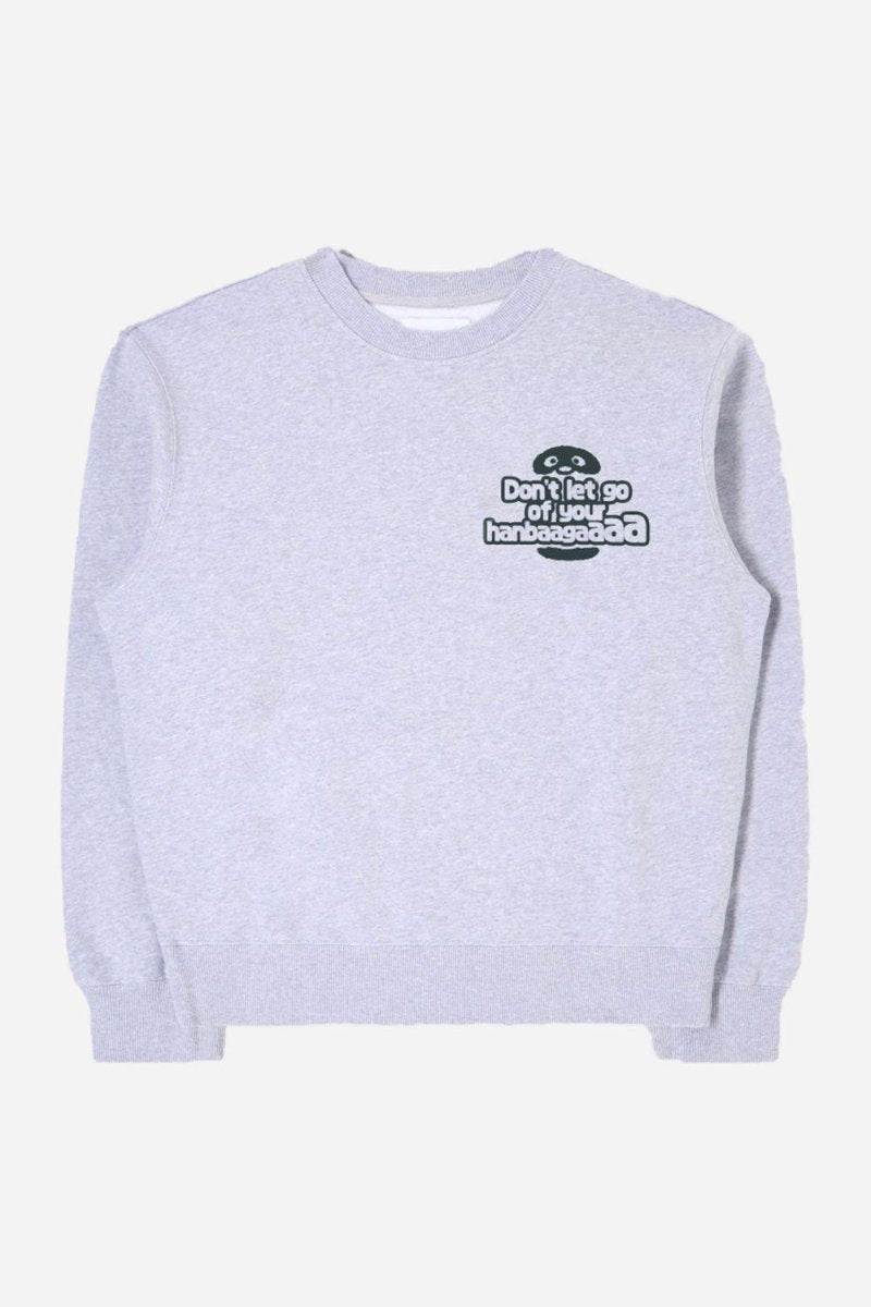 Edwin Tanuki Sweat Sweat (Grey Marl) | Sweaters