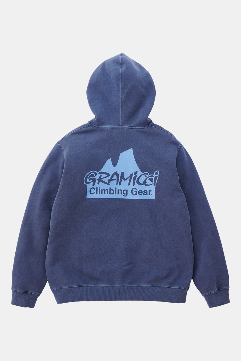 Gramicci Climbing Gear Hooded Sweatshirt (Navy Pigment) | Sweaters