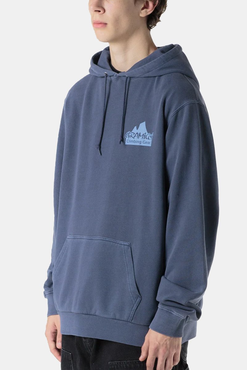 Gramicci Climbing Gear Hooded Sweatshirt (Navy Pigment) | Sweaters