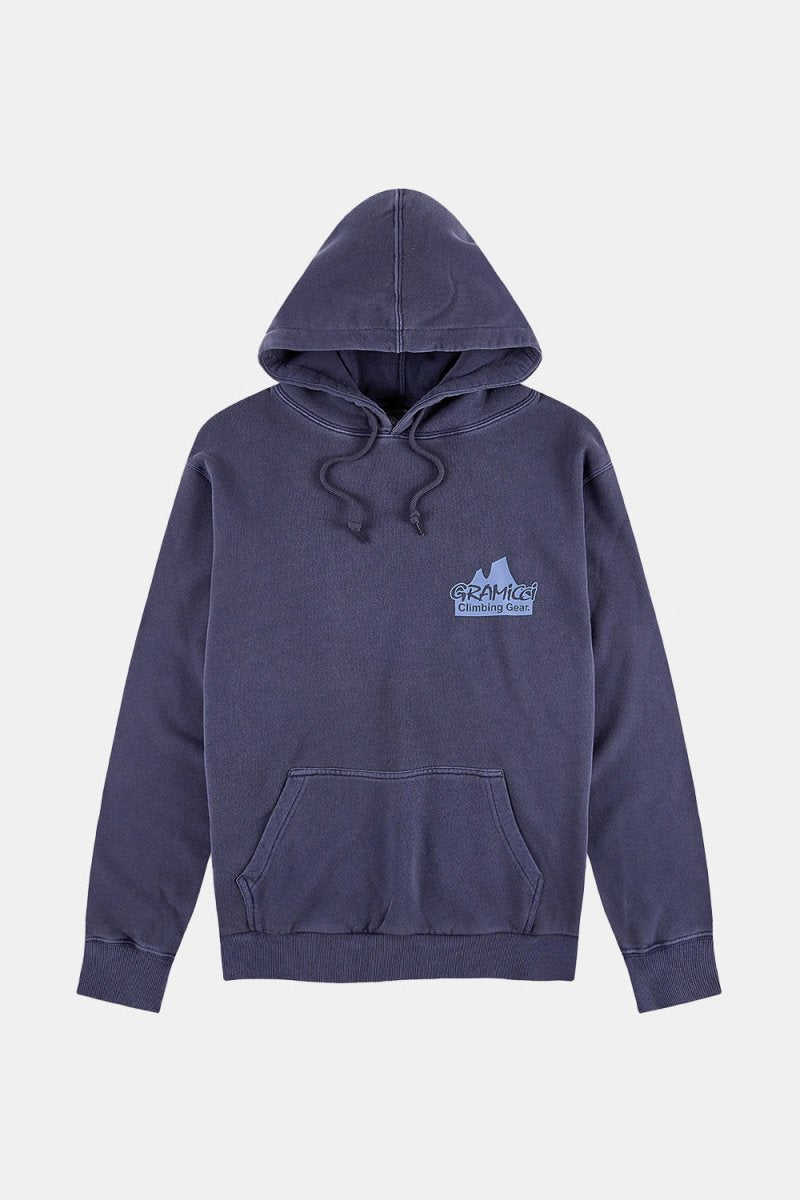 Gramicci Climbing Gear Hooded Sweatshirt (Navy Pigment) | Sweaters