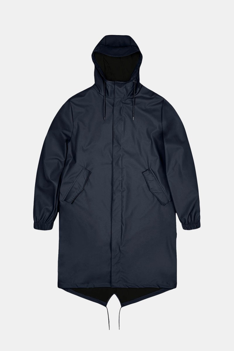 Rains Fishtail Parka W3 (Navy) | Jackets