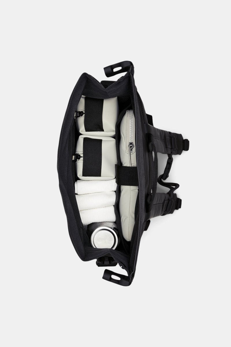 Rains Trail Rolltop Backpack W3 (Black) | Bags