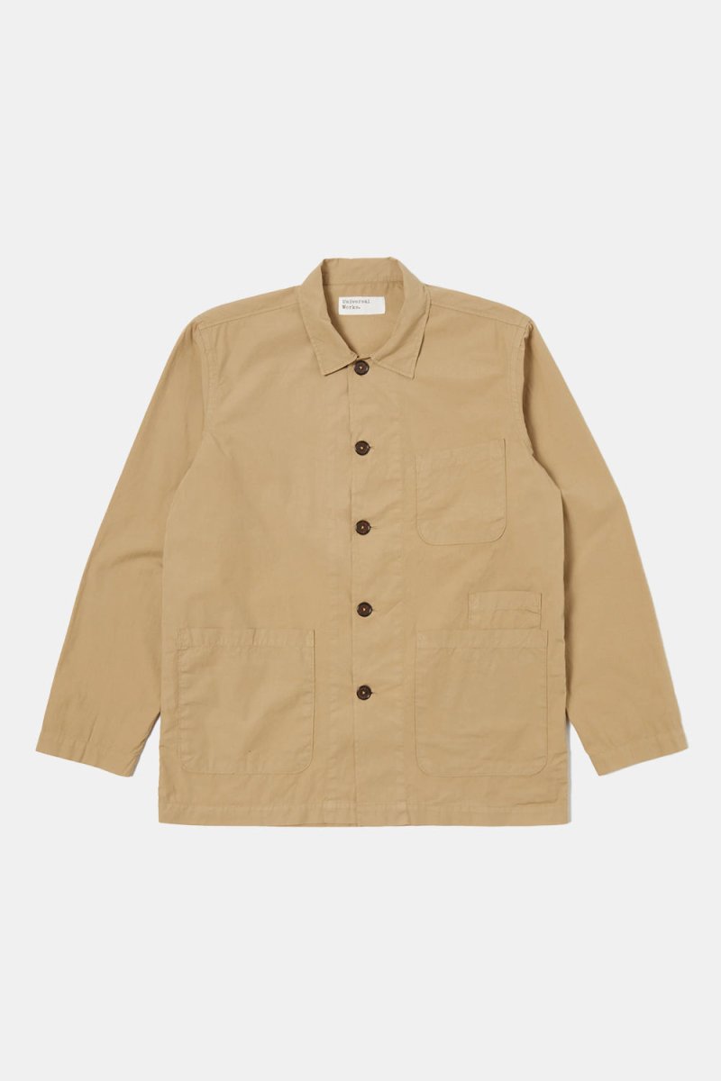 Universal Works Fine Poplin Bakers Jacket (Summer Oak) | Jackets