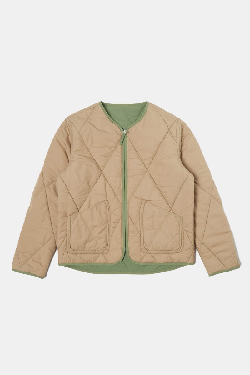 Universal Works Reversible Military Liner Jacket (Olive/Beige) | Jackets
