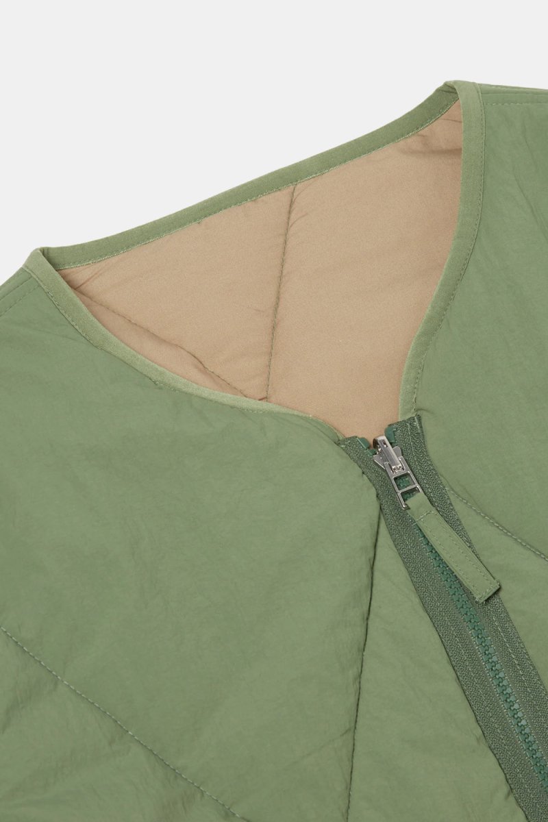 Universal Works Reversible Military Liner Jacket (Olive/Beige) | Jackets