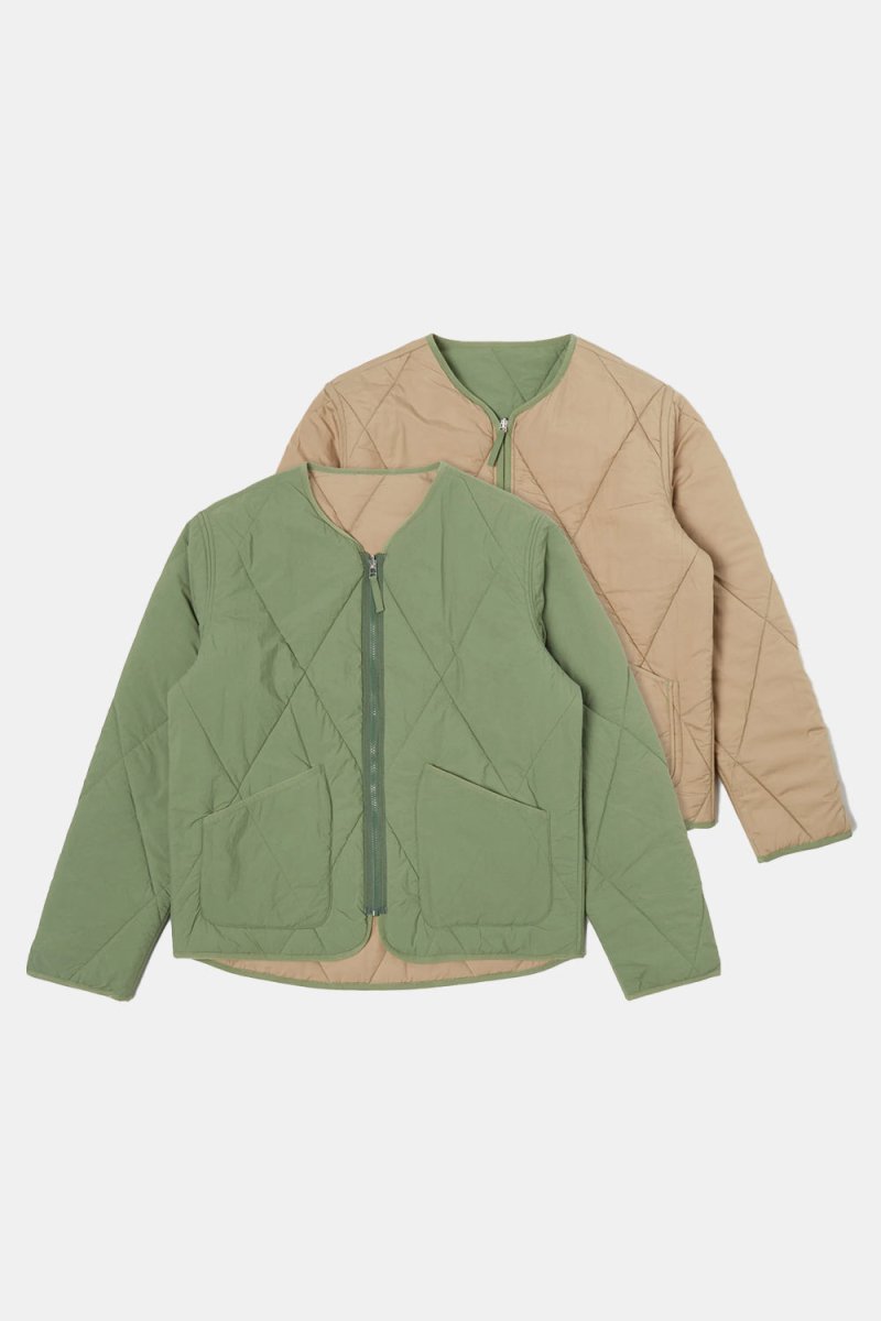 Universal Works Reversible Military Liner Jacket (Olive/Beige) | Jackets