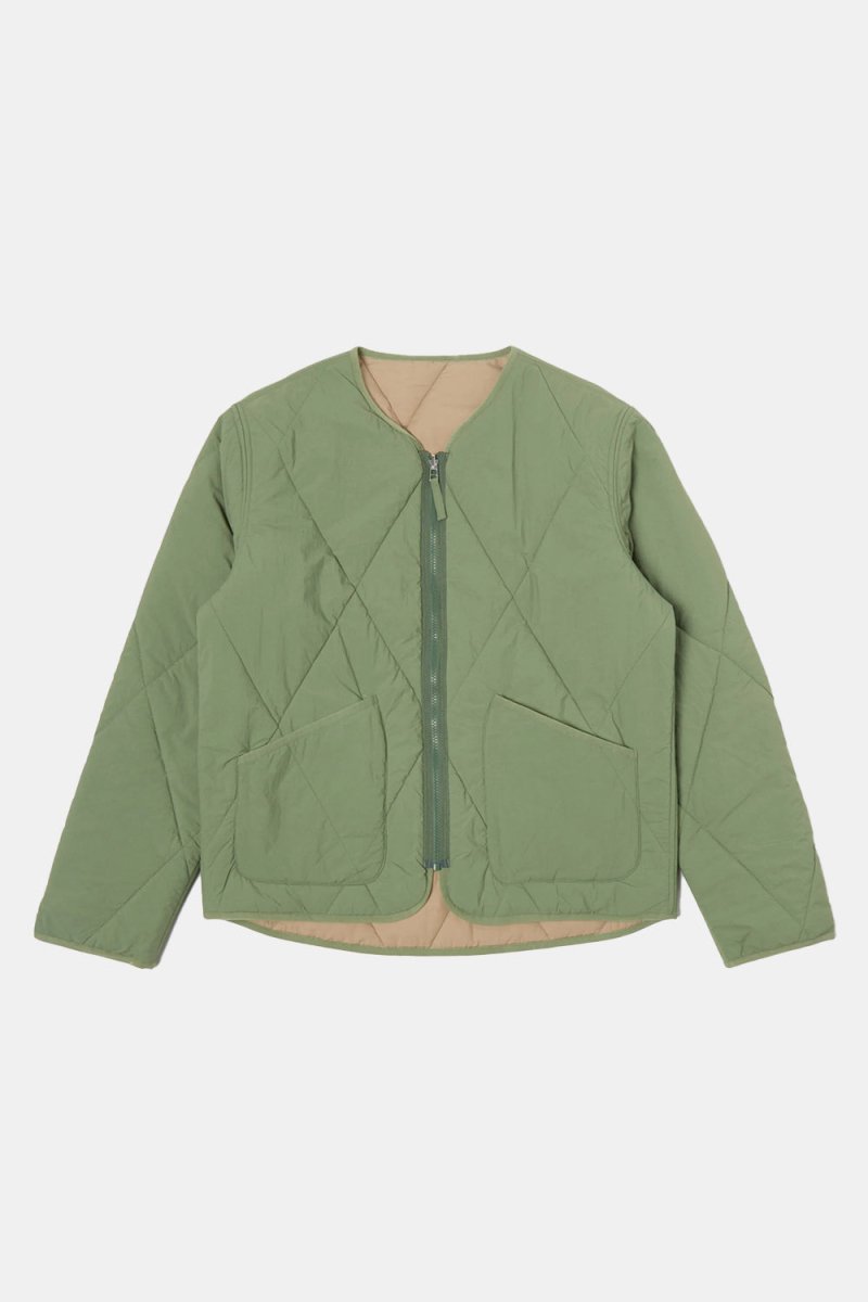 Universal Works Reversible Military Liner Jacket (Olive/Beige) | Jackets