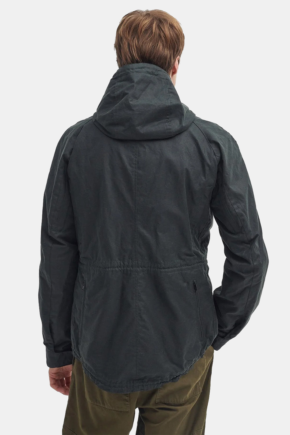 Barbour x a ki a la chaqueta de cera para bicicletas (salvia)