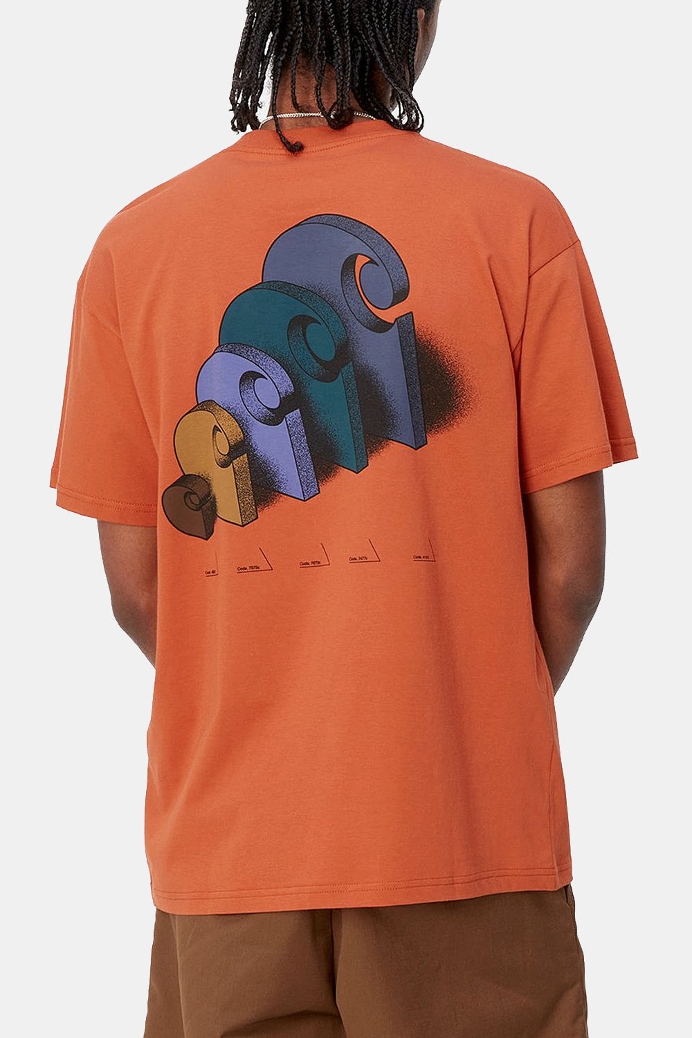 Carhartt WIP Short Sleeve Diagram C T-Shirt (Phoenix Orange)