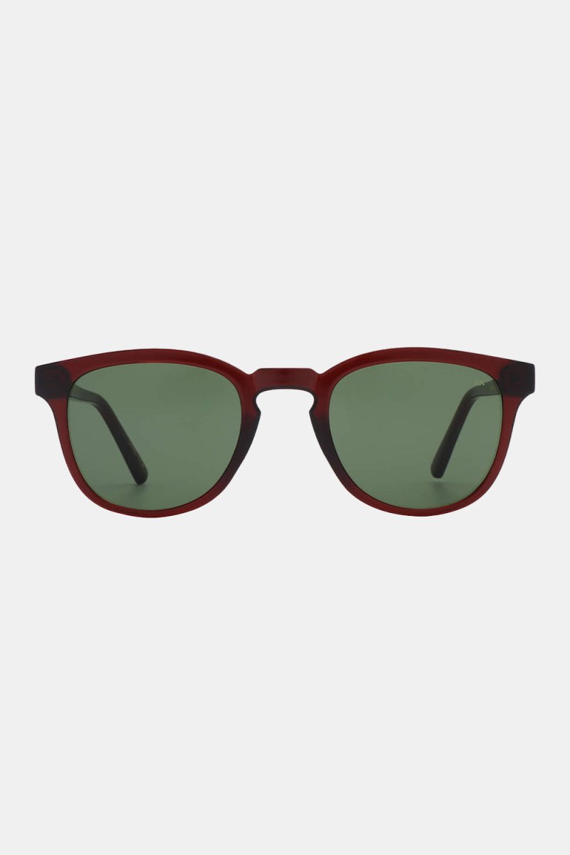 A Kjaerbede Bate Sunglasses (Brown Transparent) | Sunglasses