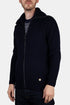 Punto acanalado con cremallera Armor Lux 2x2 (Navy) | Prendas de punto