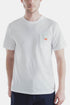 Camiseta con bolsillo orgánico Armor Lux Heritage Classic (Blanco) | Camisetas