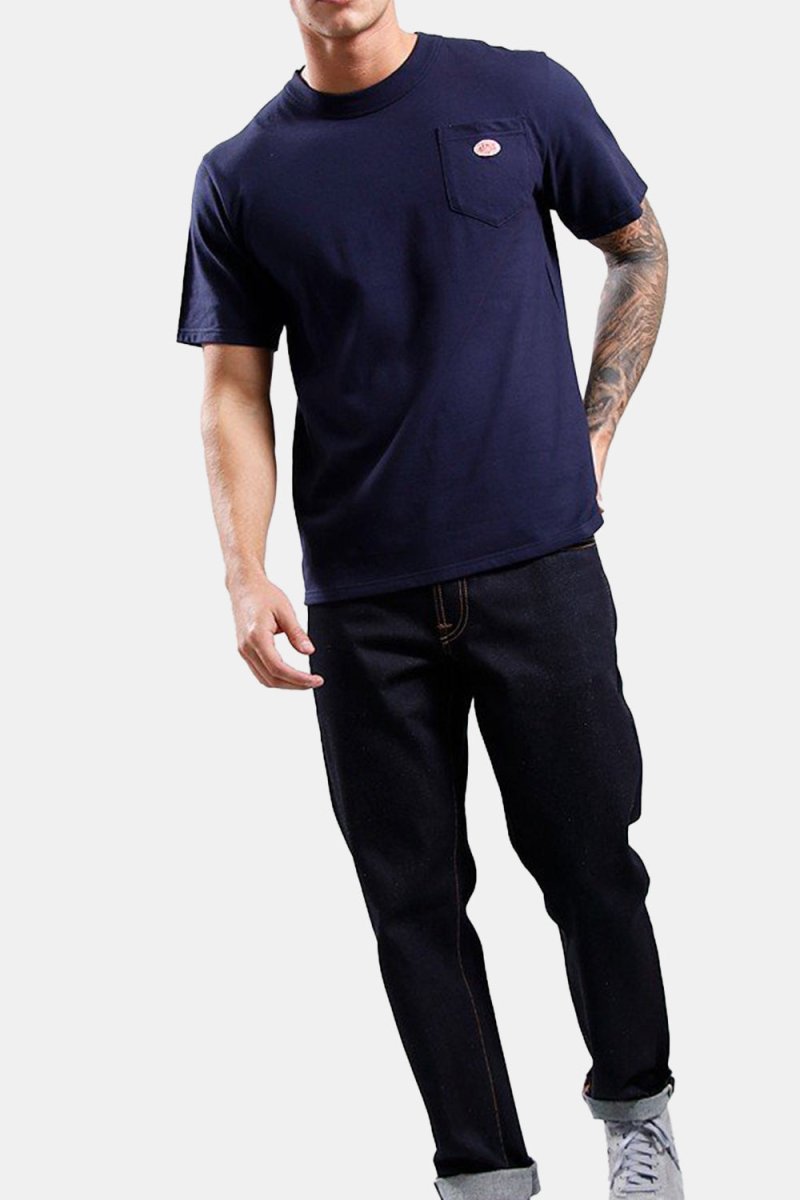 Camiseta con bolsillo Armor Lux Heritage (Azul marino) | Camisetas