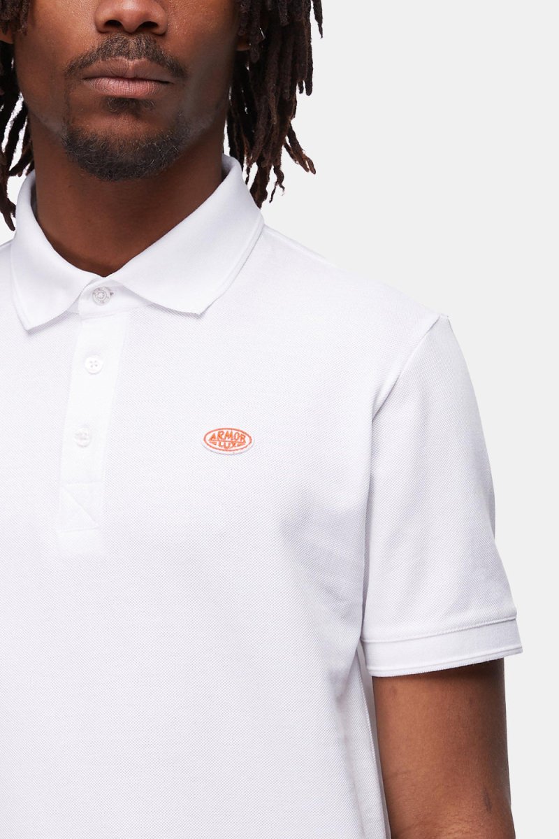 Polo de manga corta Armor Lux Heritage (Blanco) | Camisetas polo