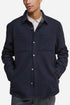 Barbour Sobrecamisa De Mezcla De Lana Marlow (Navy Marl) | Camisas