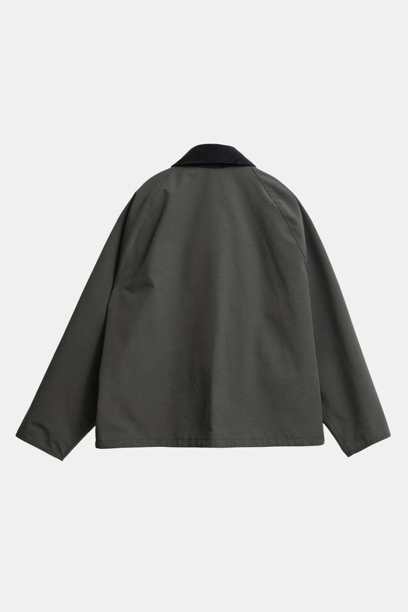 Barbour Oversized Reversible Transport Jacket (Asphalt) | Jackets