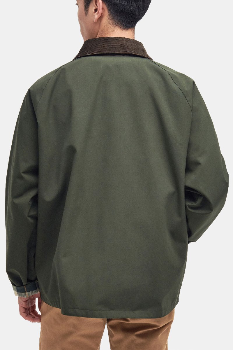 Barbour Oversized Reversible Transport Jacket (Sage) | Jackets