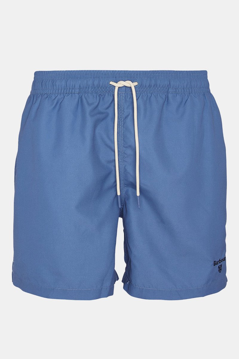 Barbour Staple Logo Swim Shorts (Force Blue) | Shorts